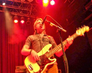 Lee Beverly, bass player (House of Blues, Cleveland) March, 2014. (Photos: Nancy Yovan)