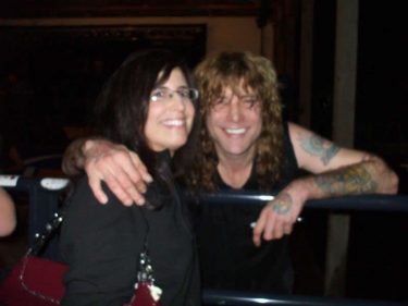 Steven Adler and I Thunder Rally Geneva, OH September, 2010